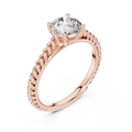 Evelune 6.5 mm Diamond Ring
