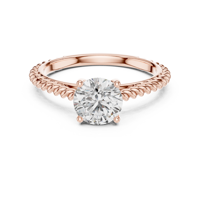 Evelune 6.5 mm Diamond Ring
