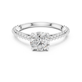 Evelune 6.5 mm Diamond Ring
