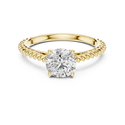 Evelune 6.5 mm Diamond Ring