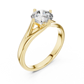 Evelisse 6.5 mm Diamond Ring