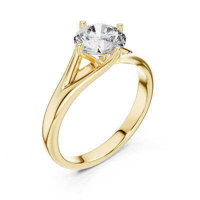 Evelisse 6.5 mm Diamond Ring