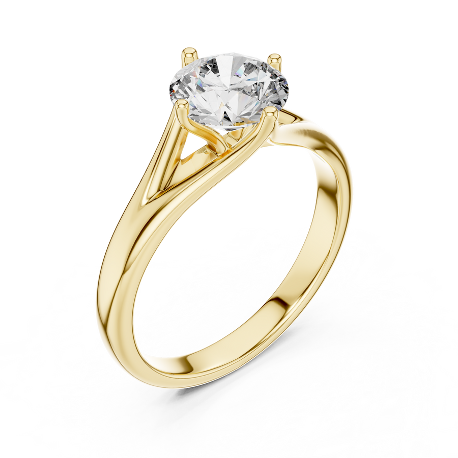 Evelisse 6.5 mm Diamond Ring