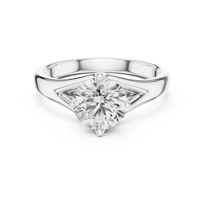 Evelisse 6.5 mm Diamond Ring
