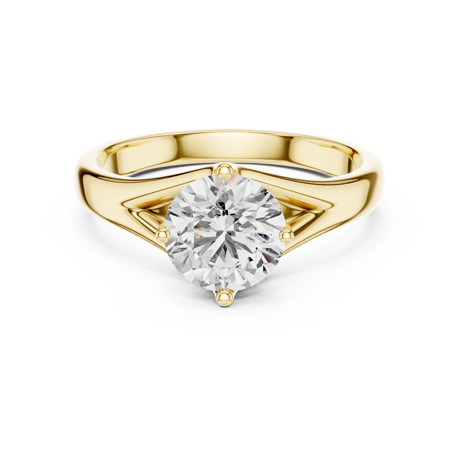 Evelisse 6.5 mm Diamond Ring