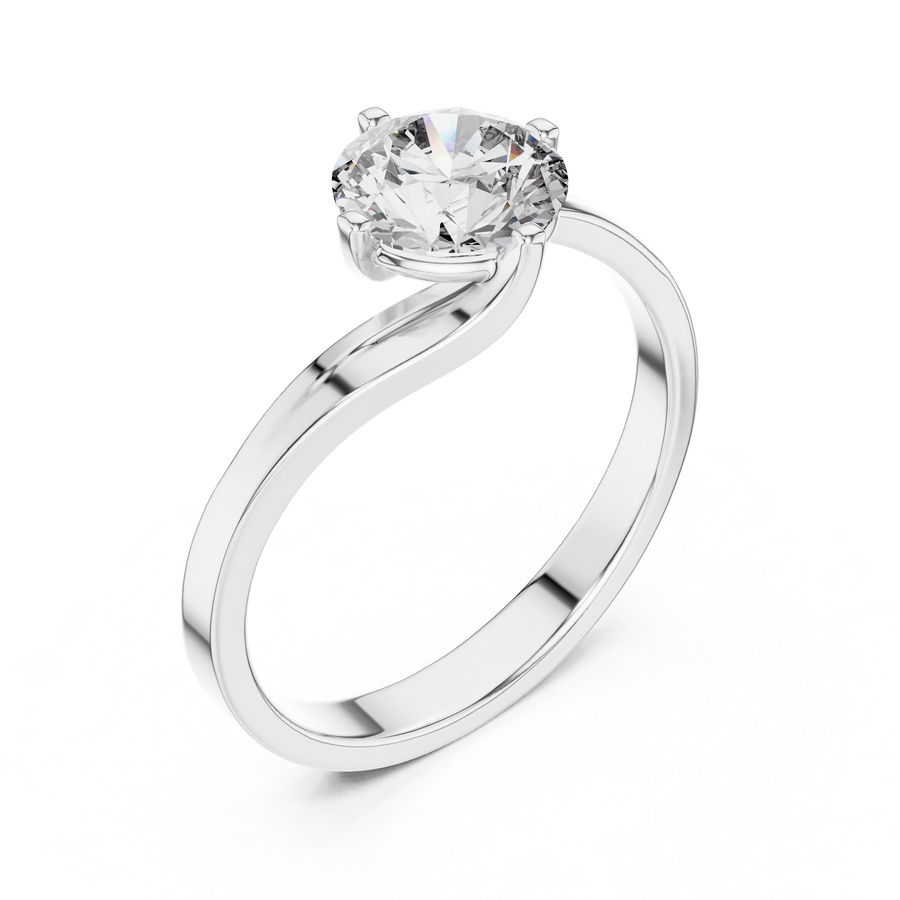 Amaris 6.5 mm Diamond Ring