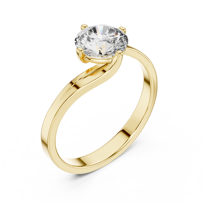 Amaris 6.5 mm Diamond Ring