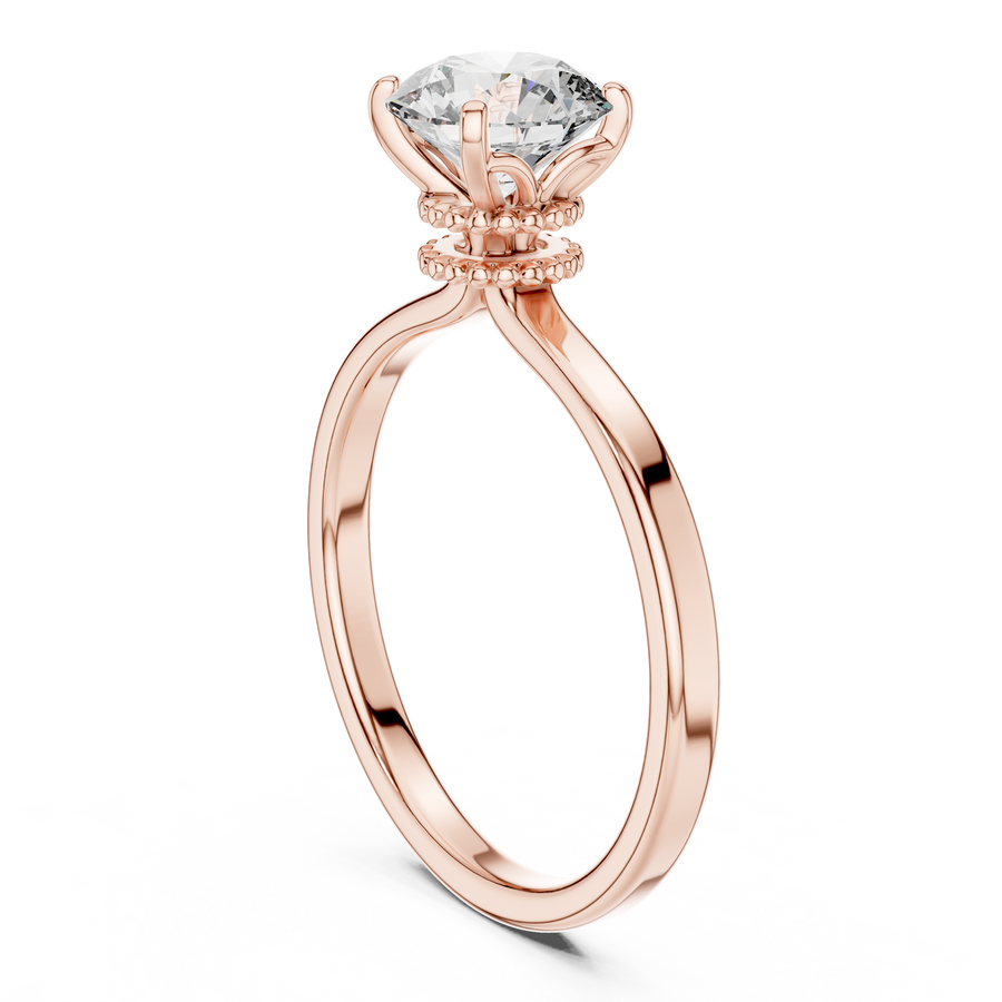 Althea 6.5 mm Diamond Ring