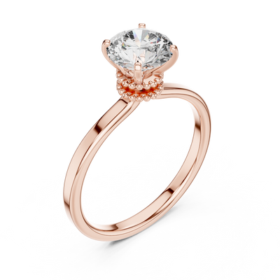 Althea 6.5 mm Diamond Ring