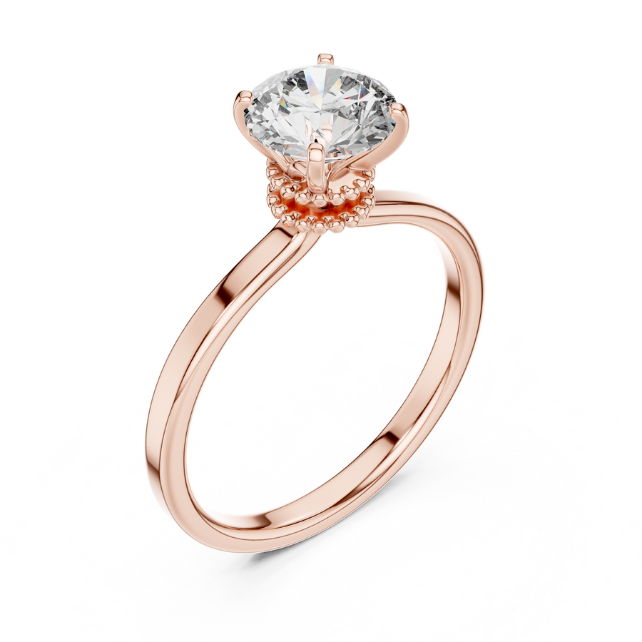 Althea 6.5 mm Diamond Ring