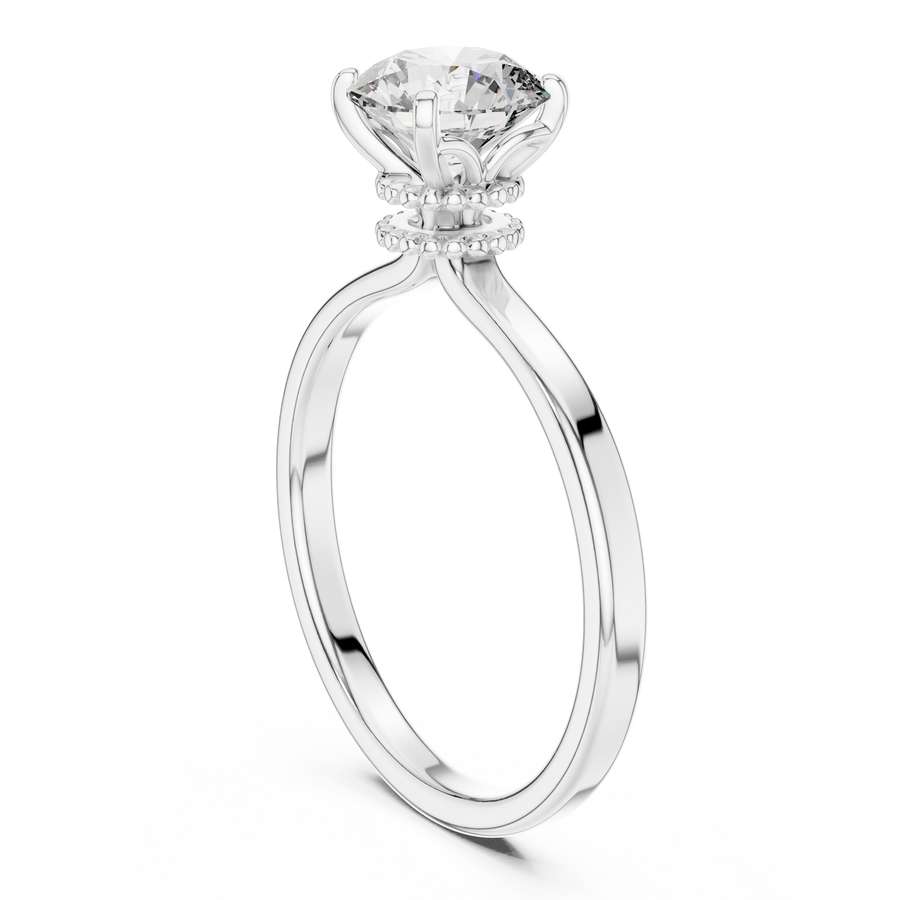 Althea 6.5 mm Diamond Ring