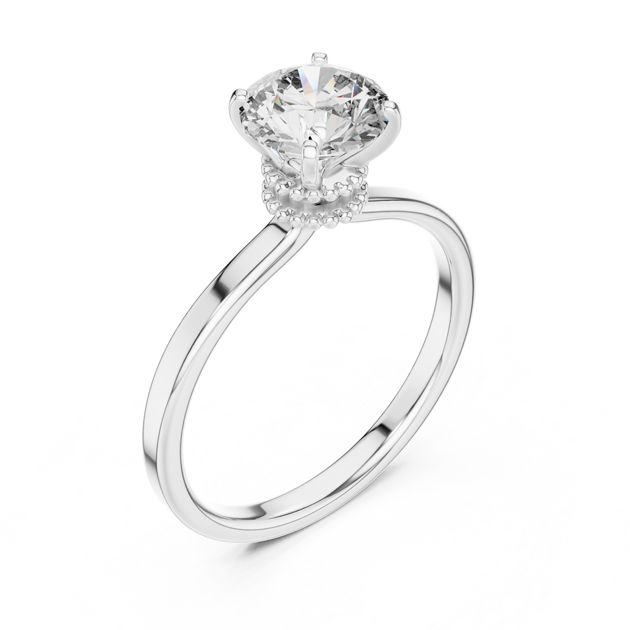 Althea 6.5 mm Diamond Ring