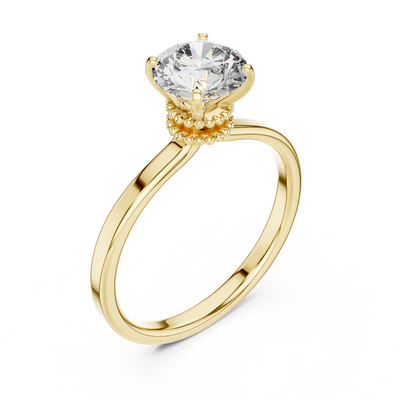 Althea 6.5 mm Diamond Ring
