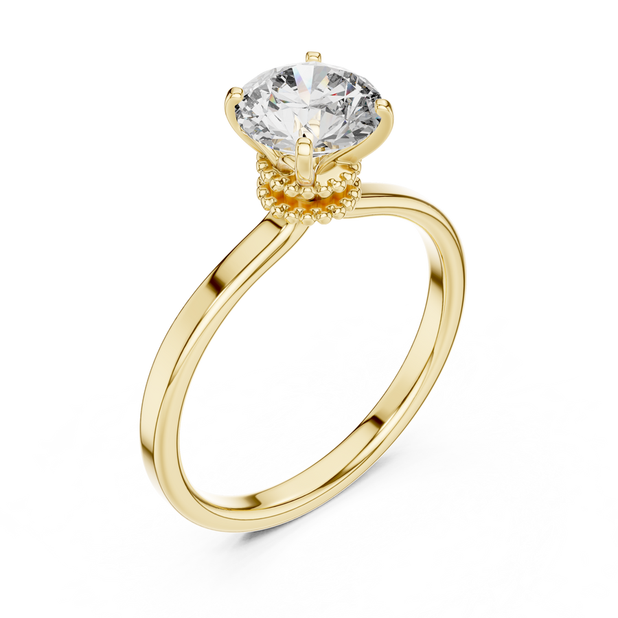 Althea 6.5 mm Diamond Ring
