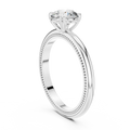 Evelune 6.5 mm Diamond Ring