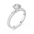 Evelune 6.5 mm Diamond Ring
