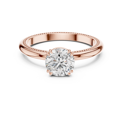 Evelune 6.5 mm Diamond Ring