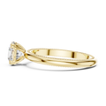 Evelune 6.5 mm Diamond Ring