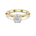 Evelune 6.5 mm Diamond Ring