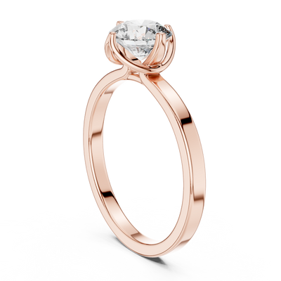 Aveline 6.5 mm Diamond Ring