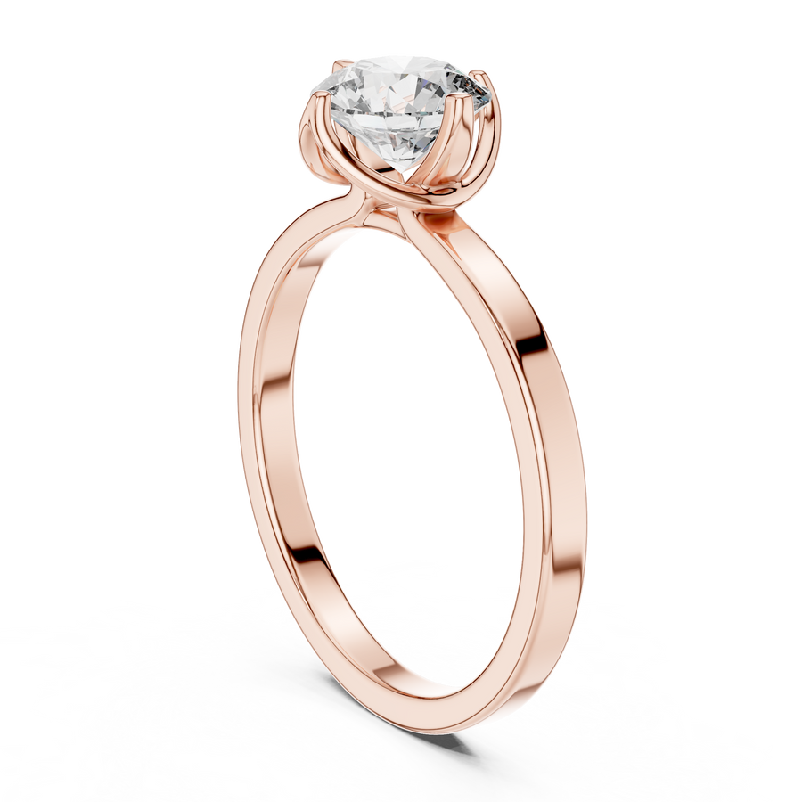 Aveline 6.5 mm Diamond Ring