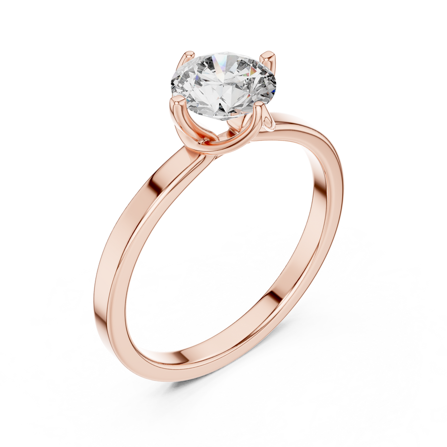 Aveline 6.5 mm Diamond Ring