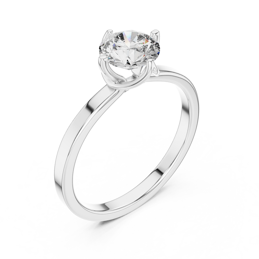 Aveline 6.5 mm Diamond Ring