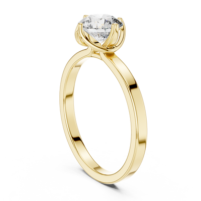 Aveline 6.5 mm Diamond Ring