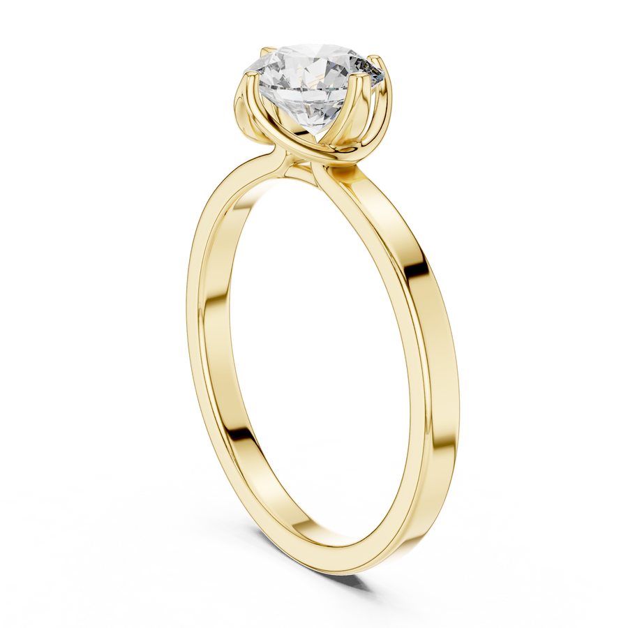 Aveline 6.5 mm Diamond Ring