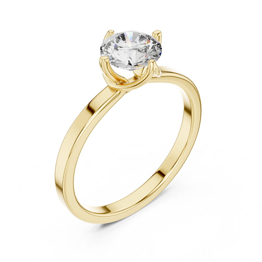 Aveline 6.5 mm Diamond Ring