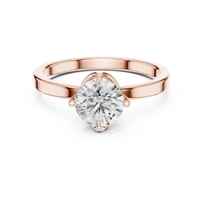 Aveline 6.5 mm Diamond Ring