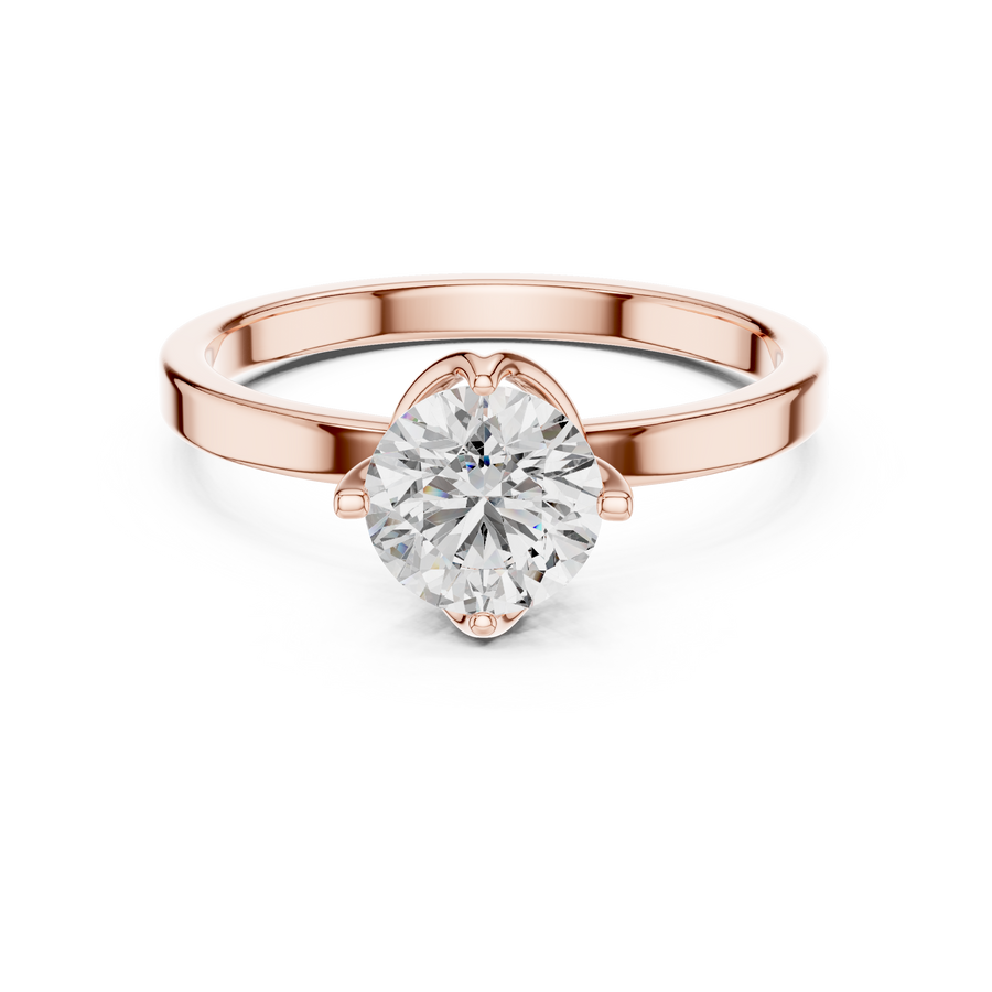 Aveline 6.5 mm Diamond Ring