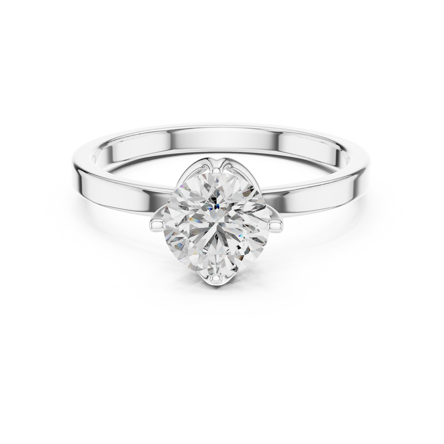 Aveline 6.5 mm Diamond Ring