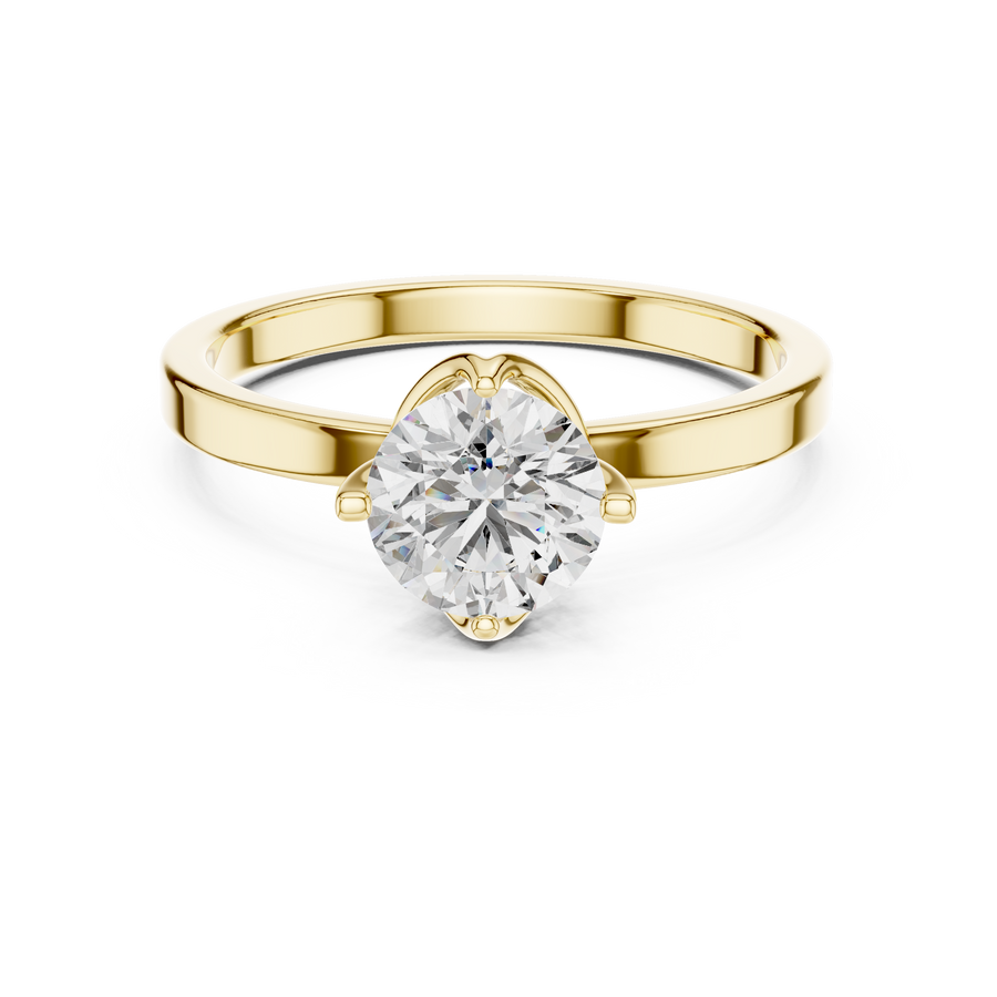 Aveline 6.5 mm Diamond Ring