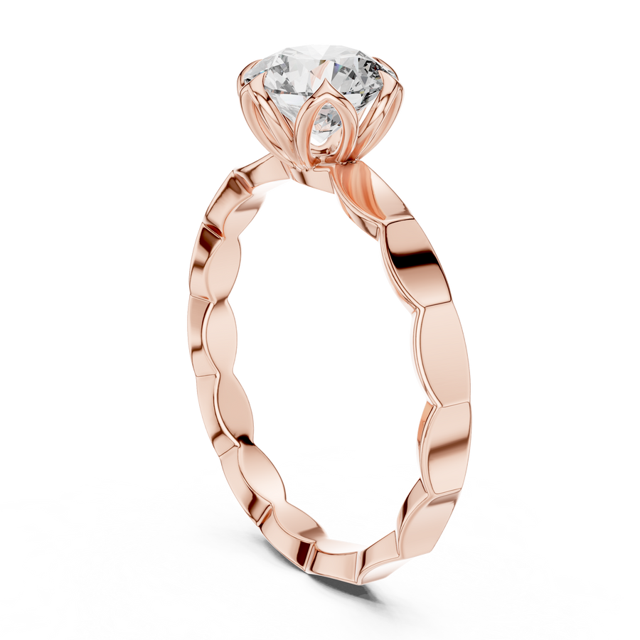 Marcelline 6.5 mm Diamond Ring