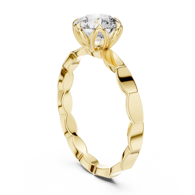 Marcelline 6.5 mm Diamond Ring