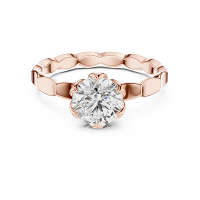 Marcelline 6.5 mm Diamond Ring