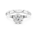Marcelline 6.5 mm Diamond Ring