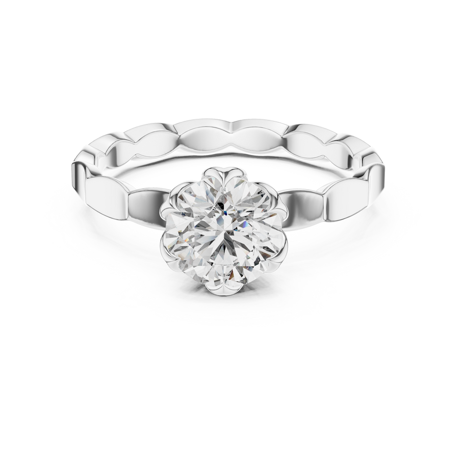Marcelline 6.5 mm Diamond Ring
