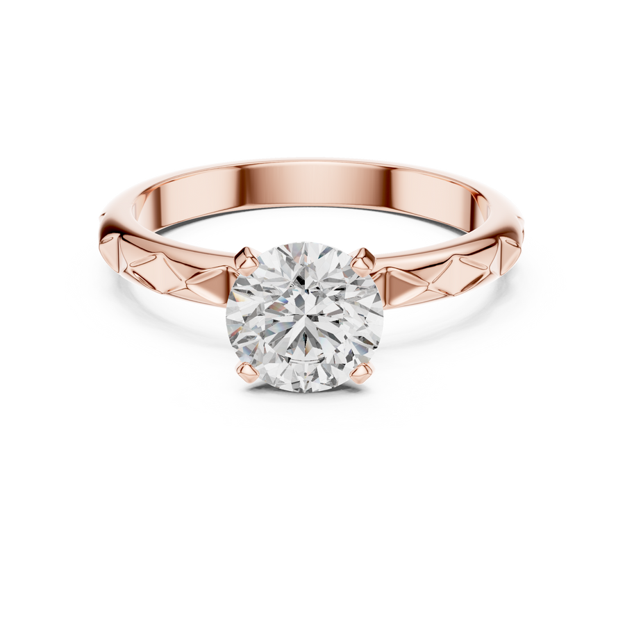 Serenelle 6.5 mm Diamond Ring
