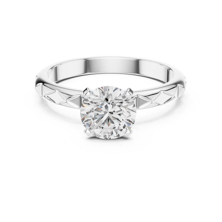 Serenelle 6.5 mm Diamond Ring