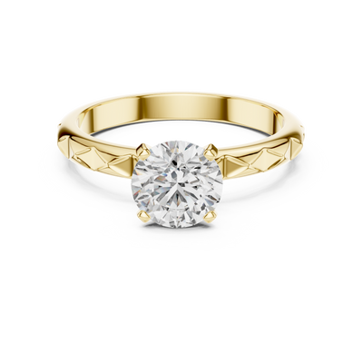 Serenelle 6.5 mm Diamond Ring