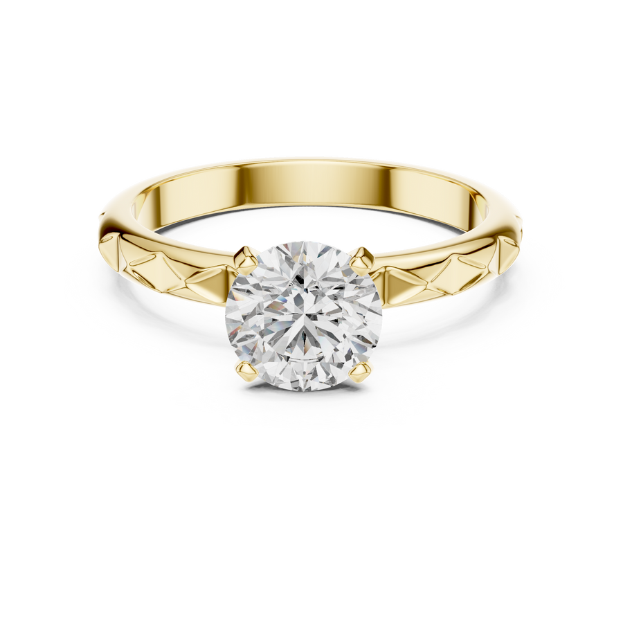 Serenelle 6.5 mm Diamond Ring