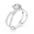 Vivienne 6.5 mm Diamond Ring