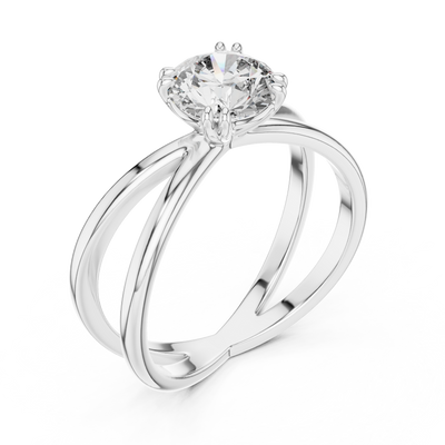 Vivienne 6.5 mm Diamond Ring