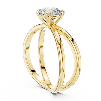 Vivienne 6.5 mm Diamond Ring