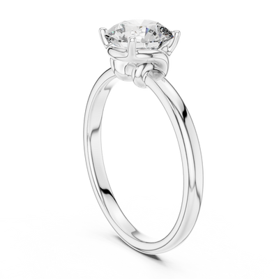 Lysandra 6.5 mm Diamond Ring