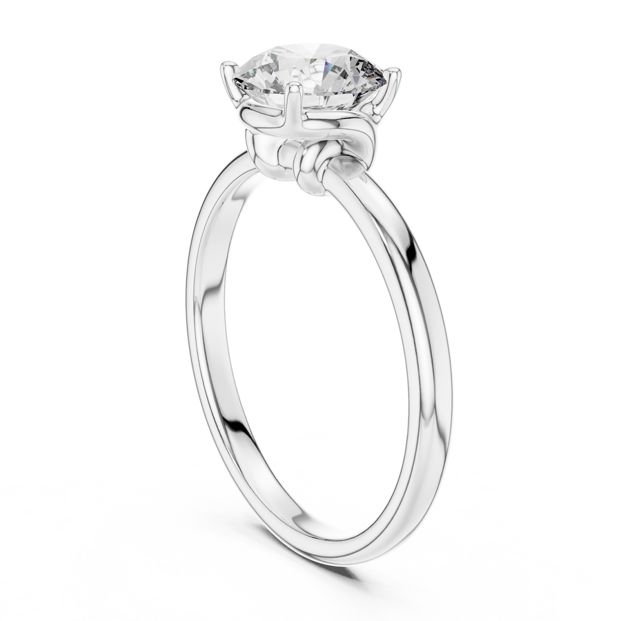 Lysandra 6.5 mm Diamond Ring