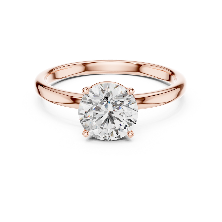 Lysandra 6.5 mm Diamond Ring