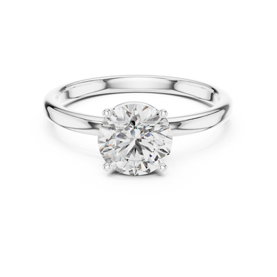Lysandra 6.5 mm Diamond Ring